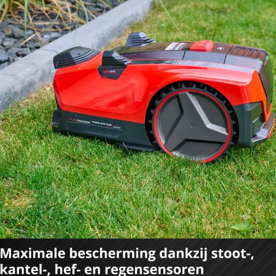 Einhell 18V robotmaaier FREELEXO CAM PLUS 600 (Incl. 4.0 Ah accu + oplader)