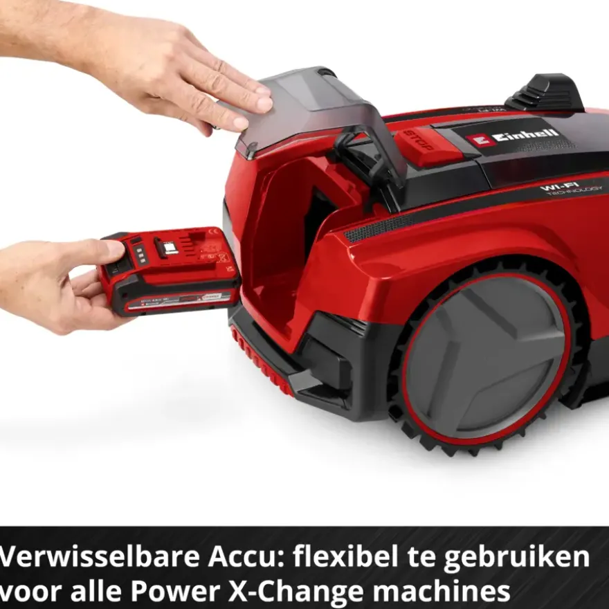 Einhell 18V robotmaaier FREELEXO CAM PLUS 600 (Incl. 4.0 Ah accu + oplader)