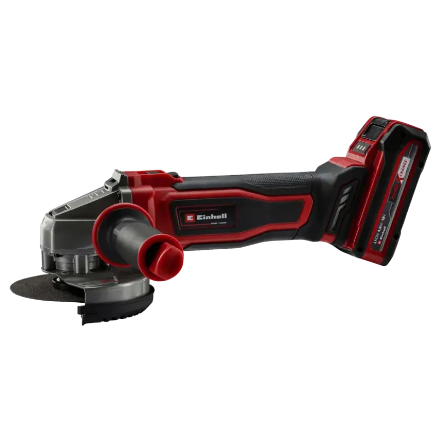 Einhell 18V slijptol / haakse slijper 125mm TE-AG 18/125-2 LI incl 4.0Ah accu en lader