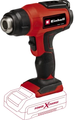 Einhell 18V verfafbrander / heteluchtpistool TE-HA 18 LI (zonder accu)