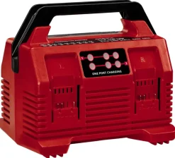 Einhell 18V 2x2 acculader Quattrocharger 4A