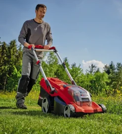 Einhell 2x18V grasmaaier 42cm Rassaro (incl. 2 accu's 5.2Ah + oplader)