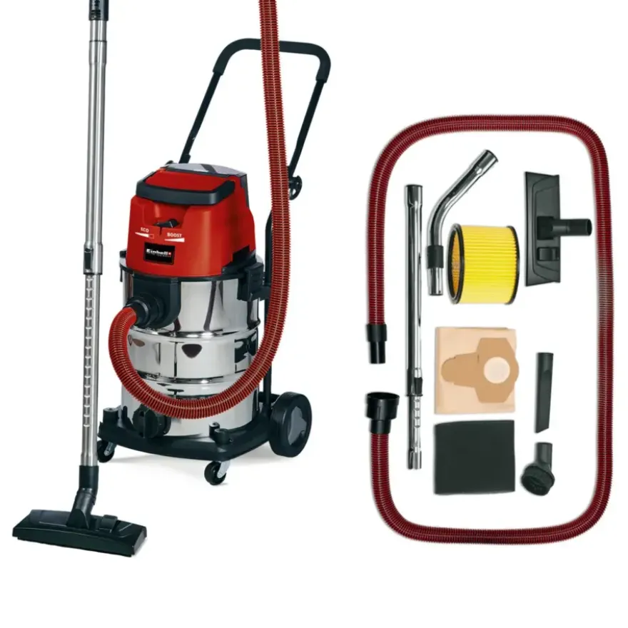 Einhell 2x18V nat-/droogzuiger TE-VC 36/30 Li S (zonder accu)