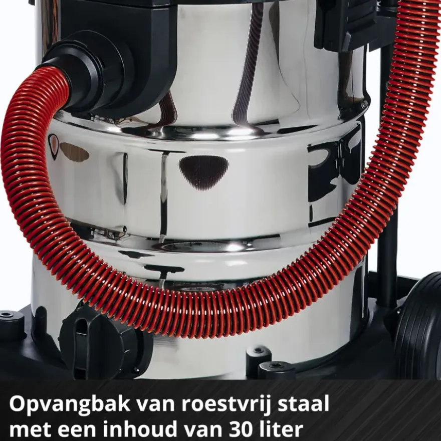 Einhell 2x18V nat-/droogzuiger TE-VC 36/30 Li S (zonder accu)