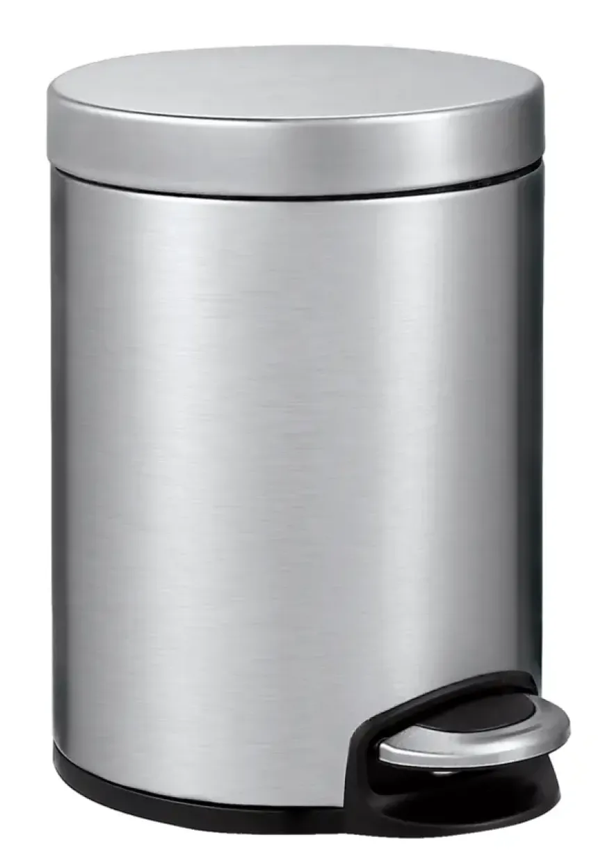 EKO pedaalemmer Serene mat RVS 5 L