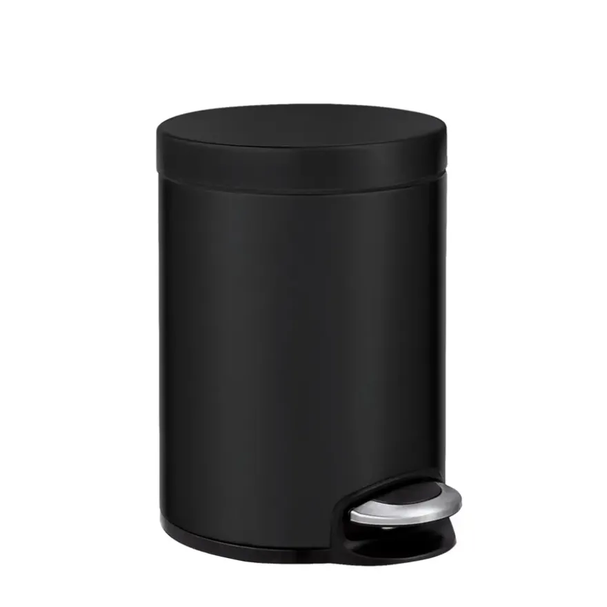 EKO pedaalemmer Serene mat zwart 5 L