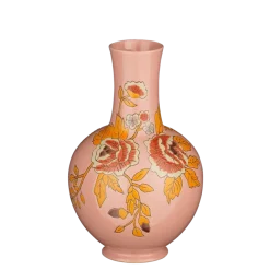 Eloise vaas roze - h36xd22cm