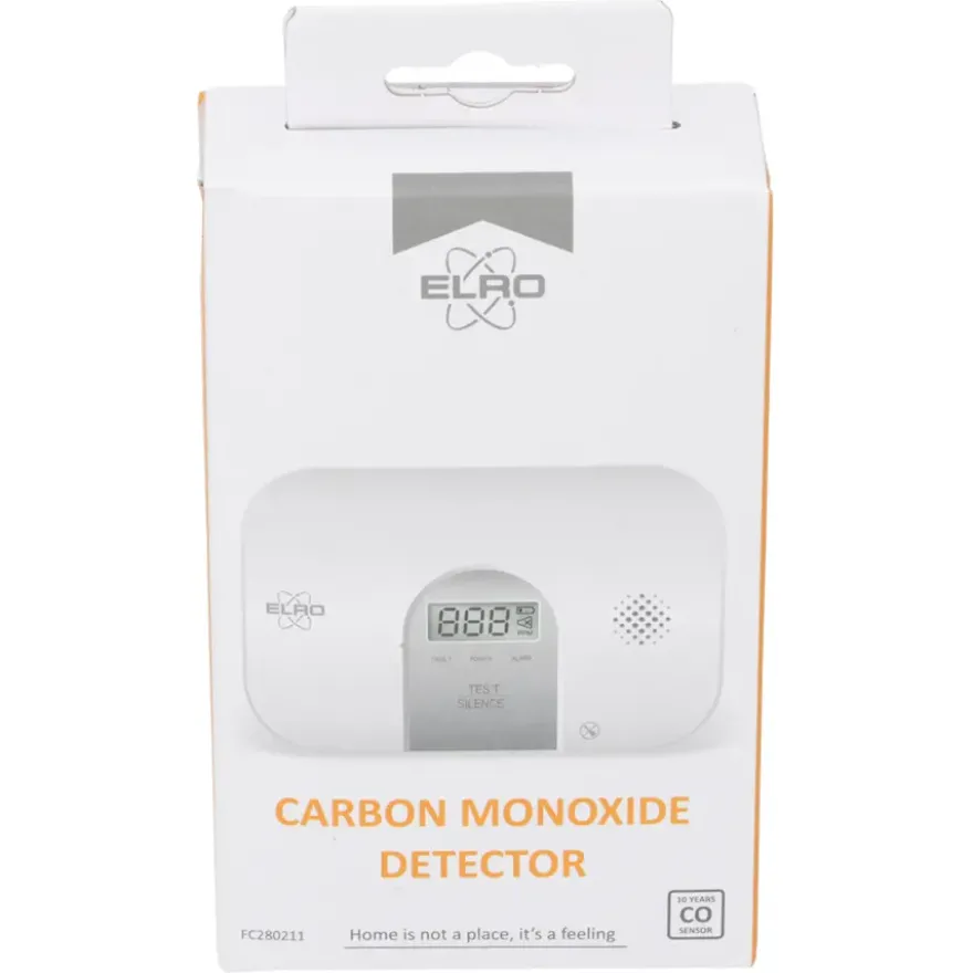 Elro FC280211 koolmonoxide melder inclusief 2 AA-batterijen 2 jaar
