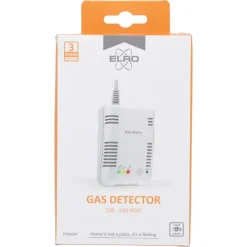 Elro FGA-13410 gasmelder voor Aardgas/Propaan/Butaan