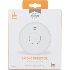 Elro FZ2501R optische rookmelder draadloos koppelbaar inclusief AA-batterijen