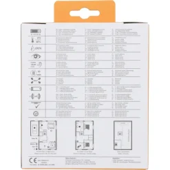 Elro FZ2501R optische rookmelder draadloos koppelbaar inclusief AA-batterijen