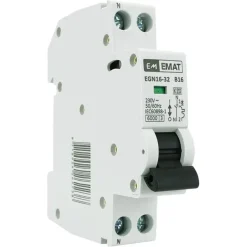 Emat Installatieautomaat 1P + N 16A B-karakteristiek