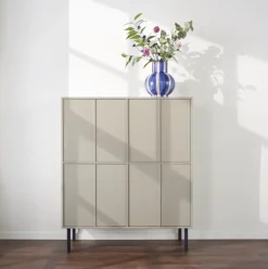 Emerald kunstbloem Eucalyptus spray grijs 93cm