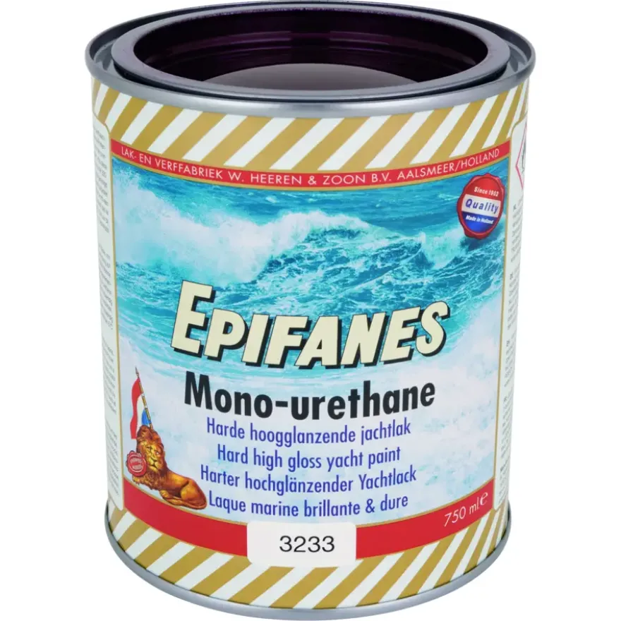 Epifanes mono-urethane jachtlak hoogglans nr. 3233 redmahogany 750 ml