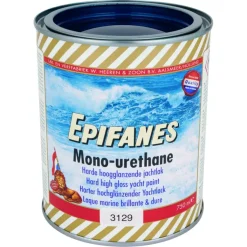 Epifanes mono-urethane jachtlak hoogglans nr. 3129 mediumblue 750 ml