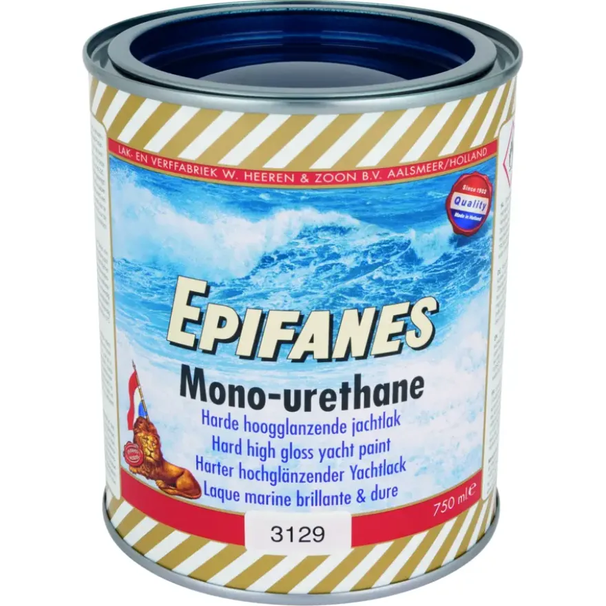 Epifanes mono-urethane jachtlak hoogglans nr. 3129 mediumblue 750 ml