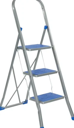 Escalo Trapladder 3 treden blauw 30x20cm