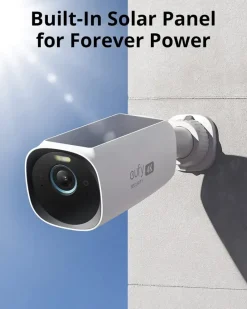 Eufycam 3 Draadloze Beveiligingscamera voor buiten 4K met Zonnepaneel Uitbreiding