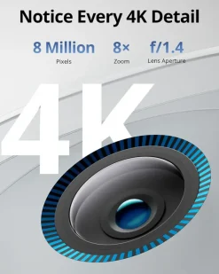 Eufycam 3 Draadloze Beveiligingscamera voor buiten 4K met Zonnepaneel Uitbreiding
