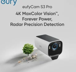 EufyCam S3 Pro Duo Pack Draadloze beveiligingscamera's 4K met Homebase 3