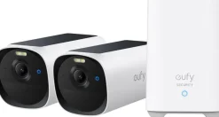 Eufy E40 SoloCam duo pack draadloze beveiligingscamera inclusief HomeBase 2