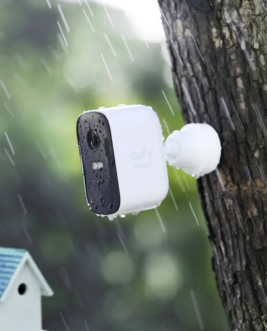 Eufy EufyCam 2C draadloze uitbreiding beveiligingscamera Wit