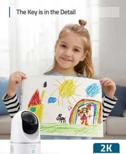 Eufy Indoorcam Beveiligingscamera 2K Pan & Tilt Wired