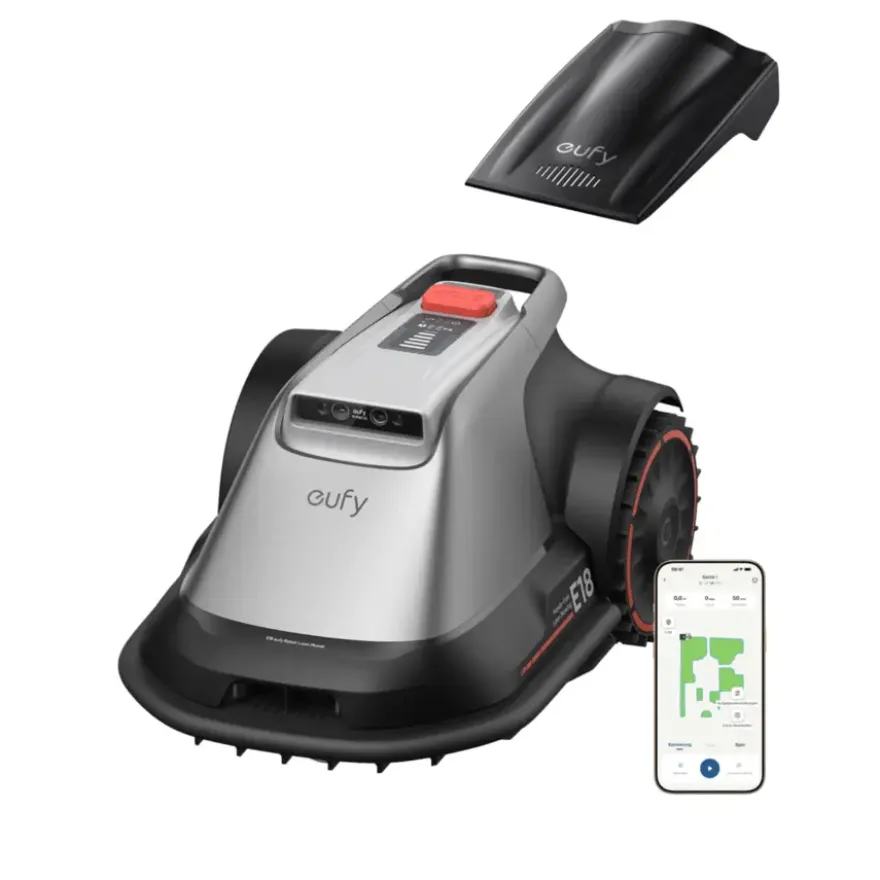 Eufy robotmaaier AutoMower E18 - draadloos 1200m - incl raincover