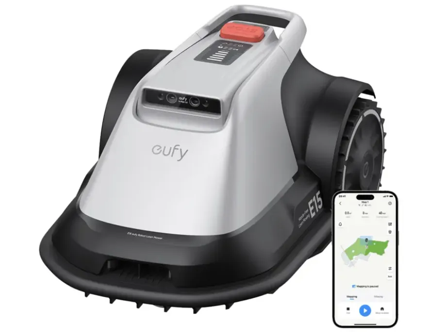 Eufy robotmaaier E15 Solo | Draadloos 800 m²