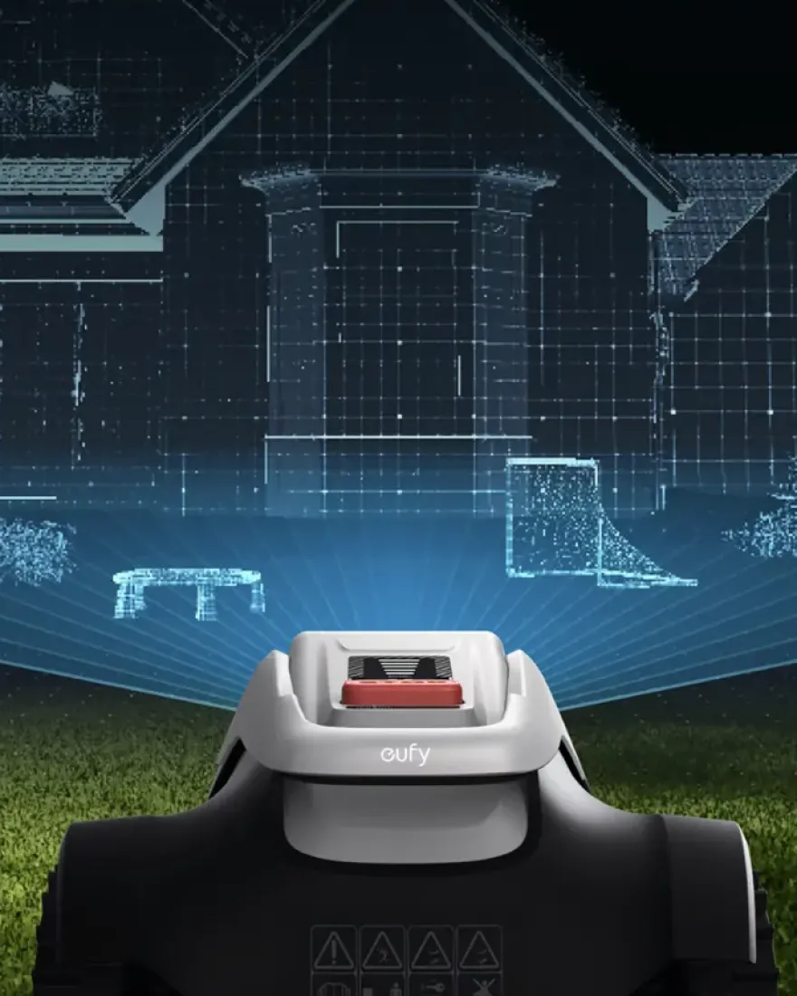 Eufy robotmaaier E15 Solo | Draadloos 800 m²