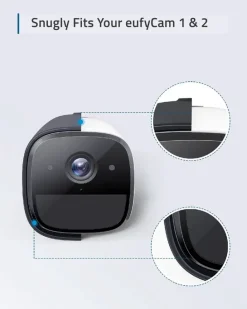 Eufy Siliconenhoes Zwart 2 stuks