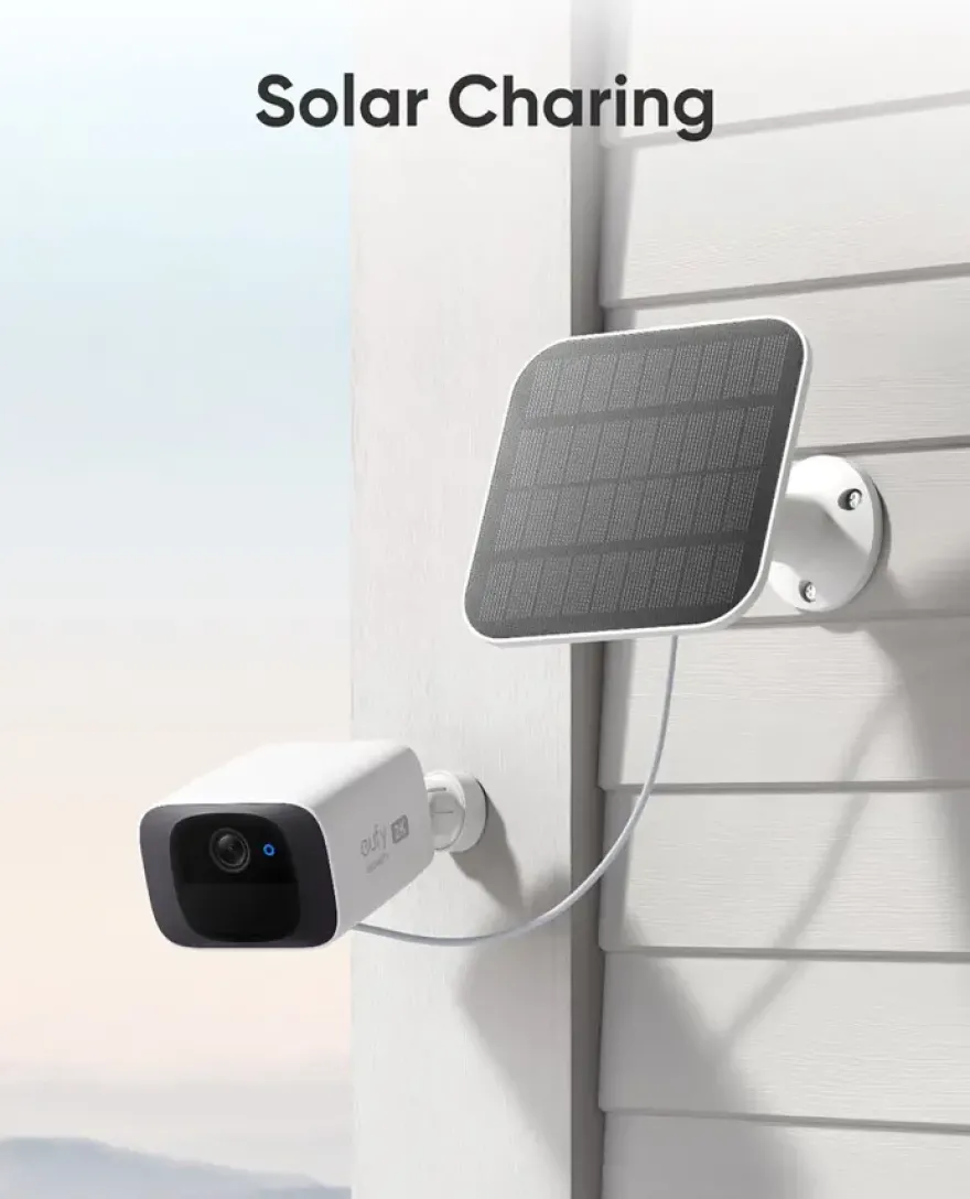Eufy Solarcam C210 Beveiligingscamera met Zonnepaneel