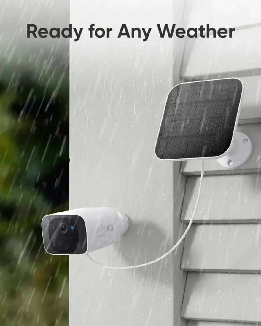 Eufy Solarcam C210 Beveiligingscamera met Zonnepaneel