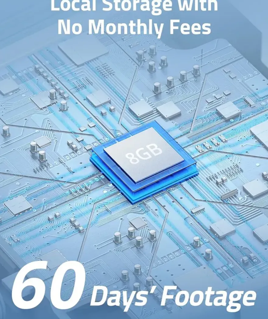 Eufy SoloCam S40 Beveiligingscamera 2K met Zonnepaneel