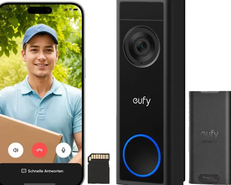 Eufy Video Deurbel C31 2K FHD met SD kaart