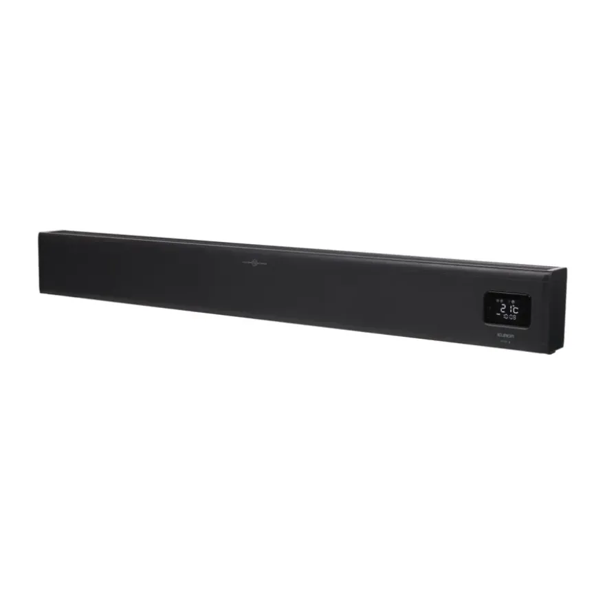 Eurom Alutherm Baseboard 2500 Zwart met WiFi