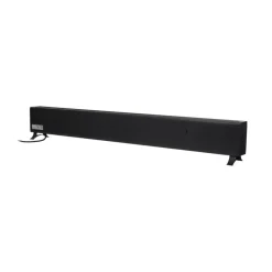 Eurom Alutherm Baseboard 2500 Zwart met WiFi