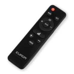 Eurom Alutherm Verre 1500 Watt Zwart met Wifi