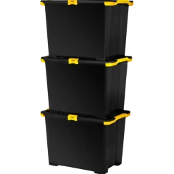 Evo Pro opbergbox DIY antraciet kunststof 65 L
