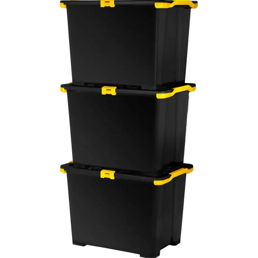 Evo Pro opbergbox DIY antraciet kunststof 65 L