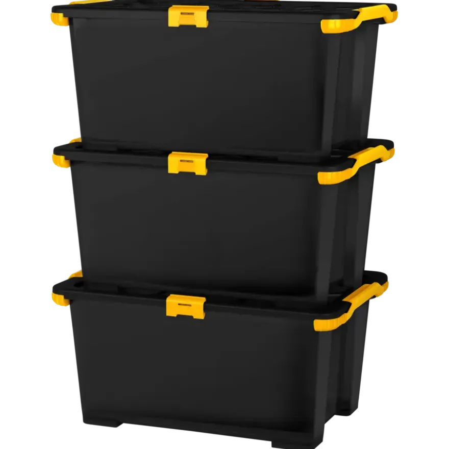 Evo Pro opbergbox DIY antraciet kunststof 44 L