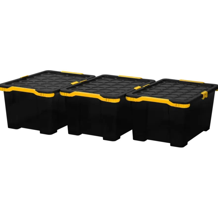 Evo Pro opbergbox DIY antraciet kunststof 44 L