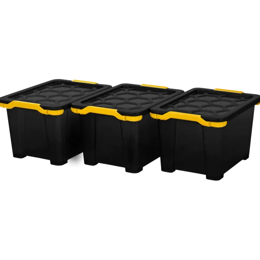 Evo Pro opbergbox DIY antraciet kunststof 15 L