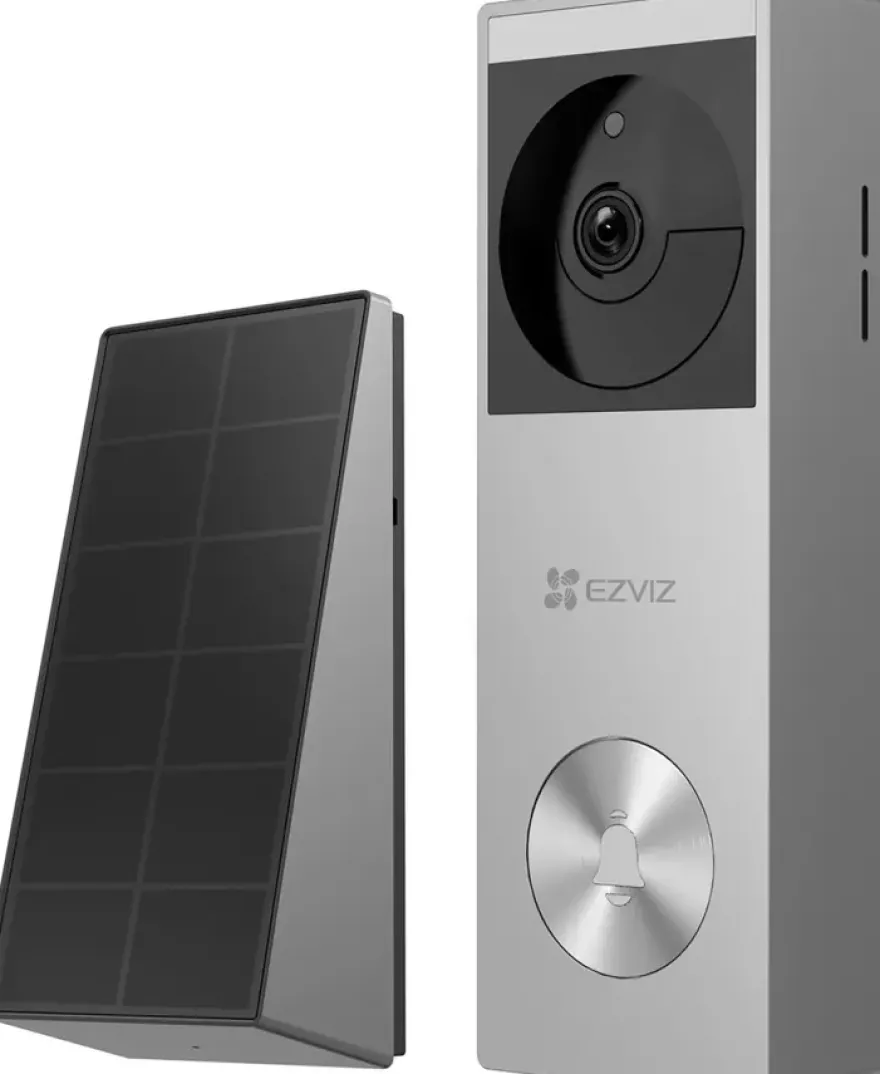 Ezviz HP3 Pro video deurbel 2K met zonnepaneel