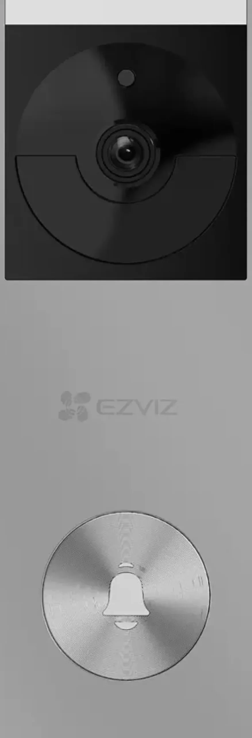 Ezviz HP3 Pro video deurbel 2K met zonnepaneel