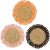 Fernandez placemat roze bruin oranje - d38cm