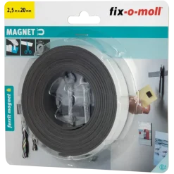 Ferrit magneetband zelfklevend 2,5 m x 20 mm