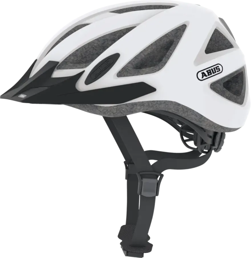Fietshelm City Pro shiny white M