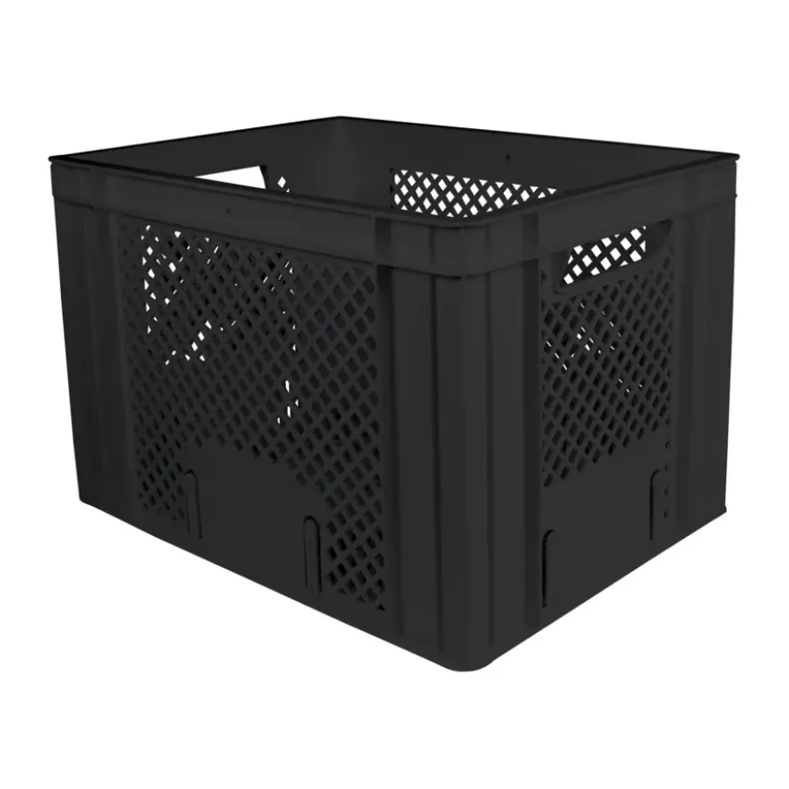 Fietskrat zwart 31L