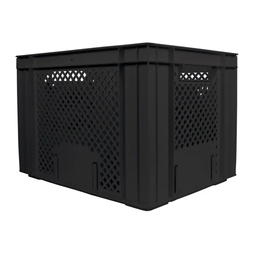Fietskrat zwart 31L